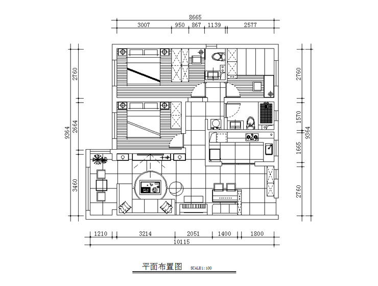 和平之門-113平-現(xiàn)代風(fēng)格-平面圖.jpg