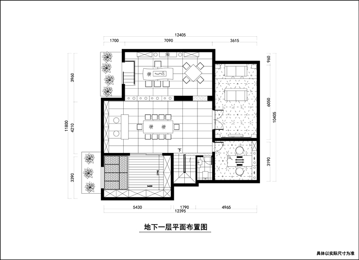 設計五部-王偉力-萬科西華府400平米-現(xiàn)代風格-負一層平面.jpg