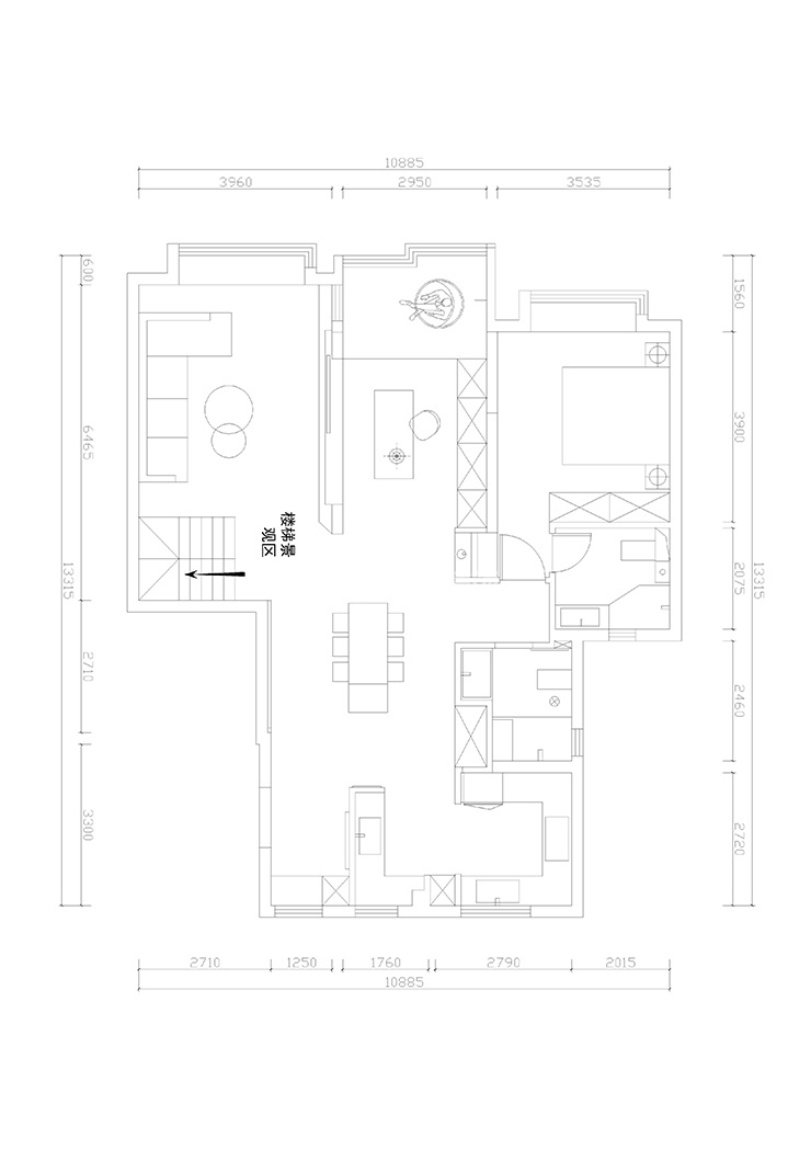 恒大御峰-260平-現(xiàn)代極簡風格-一樓戶型圖.jpg